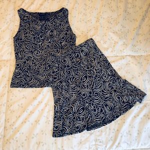 🖤EXPRESS TANK TOP SKIRT SET🖤